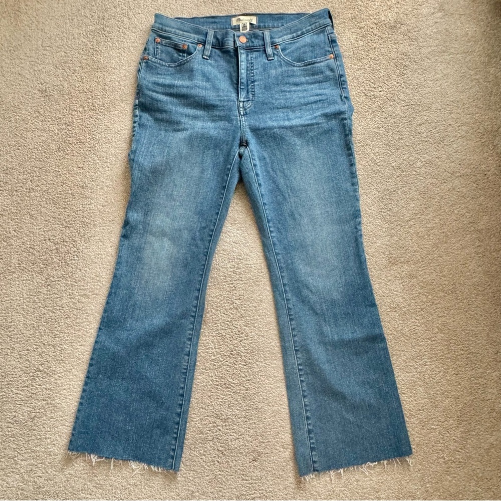 Madewell Mid Rise Kick Out Jean - Picture 5 of 15